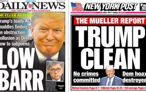 The Mueller Report: Trump Clean, No Crimes Committed