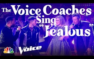 Coaches Kelly, John & Blake All Join Nick Jonas to Perform "Jealous"!