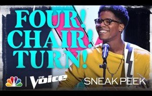 All Chairs Turn as Thunderstorm Artis Sings "Blackbird" - The Voice Blind Auditions 2020