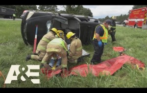Live Rescue: Car Flips Over on Highway (Season 3) | A&E