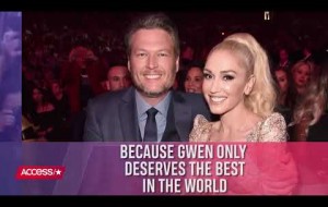 Gwen Stefani Tears Up While Gushing About Her Man Blake Shelton