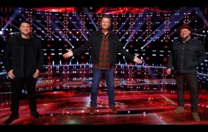 Shelton teamed up with Ian Flanigan and Jim Ranger on Tuesday's season 19 finale
