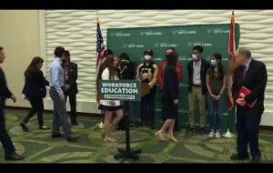 'We need to stop with this theater:' DeSantis tells students to take masks off at USF